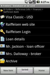 download B-Folders Secure Organizer apk